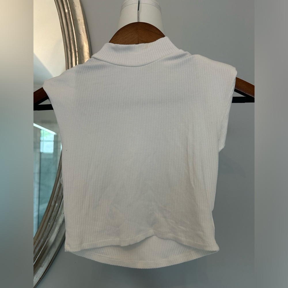 Urban outfitters white crop top